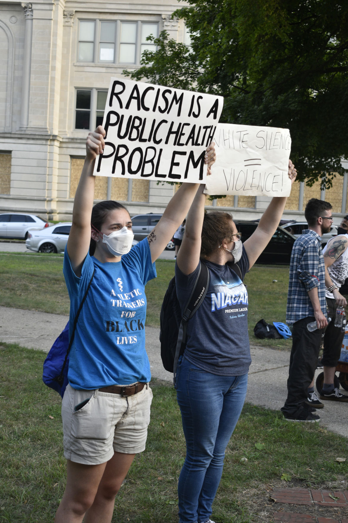 Nighttime protest 10